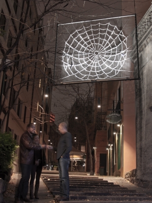 Xenian Lighting Web of Light for VIVID Sydney